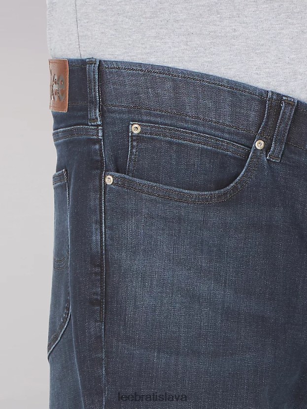 Lee oblečenie HL0J0R592 výkonný muži extrémny pohyb mvp uvoľnené rovné džínsy (veľké a vysoké)