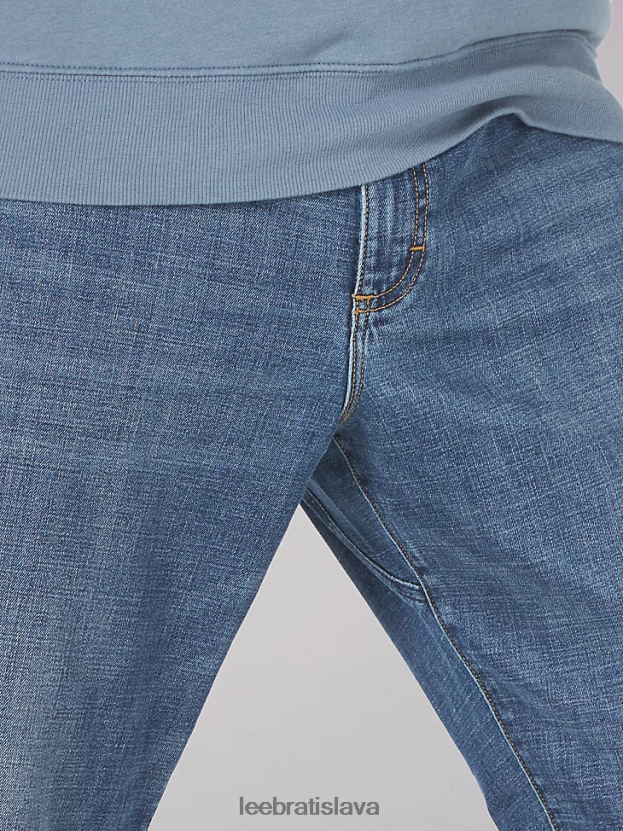 Lee oblečenie HL0J0R593 kráľ muži extrémny pohyb mvp uvoľnené rovné džínsy (veľké a vysoké)