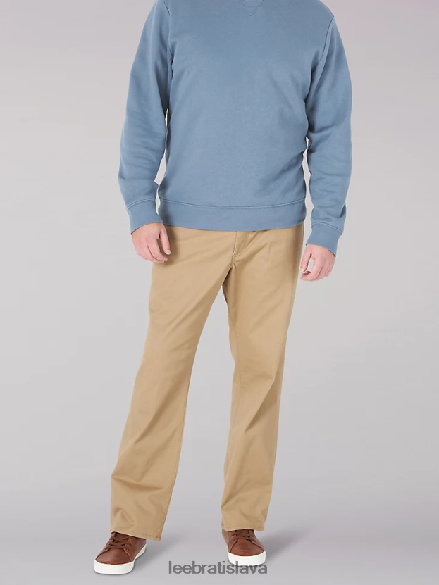 Lee oblečenie HL0J0R594 oscar khaki muži extrémny pohyb mvp uvoľnené rovné džínsy (veľké a vysoké)