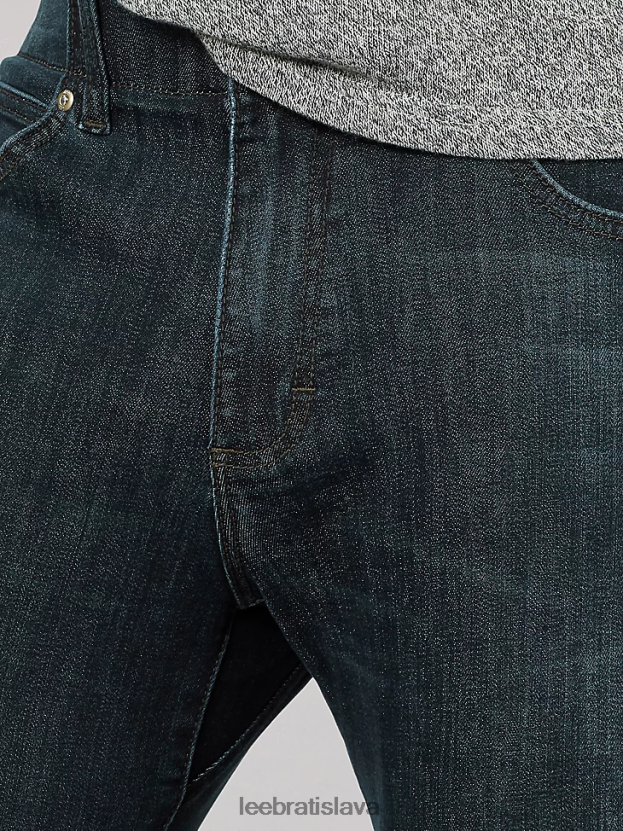 Lee oblečenie HL0J0R605 výkonný muži extrémny pohyb mvp rovného strihu zúžené džínsy