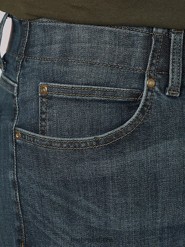 Lee oblečenie HL0J0R606 nash muži extrémny pohyb mvp rovného strihu zúžené džínsy