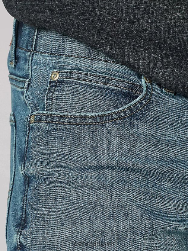 Lee oblečenie HL0J0R607 brady muži extrémny pohyb mvp rovného strihu zúžené džínsy