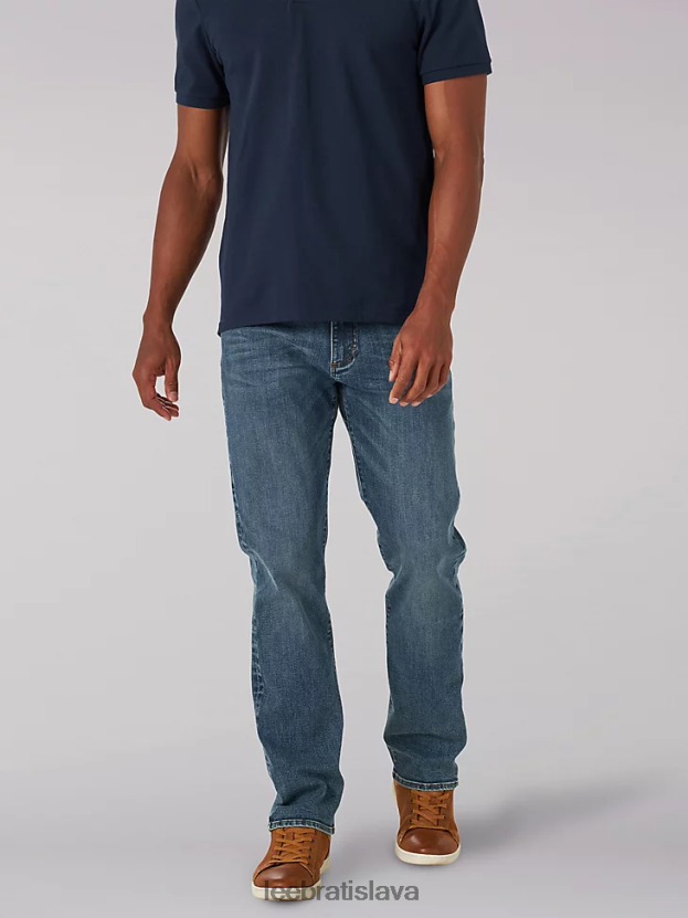 Lee oblečenie HL0J0R610 cenový bojovník muži extrémny pohyb mvp rovného strihu zúžené džínsy