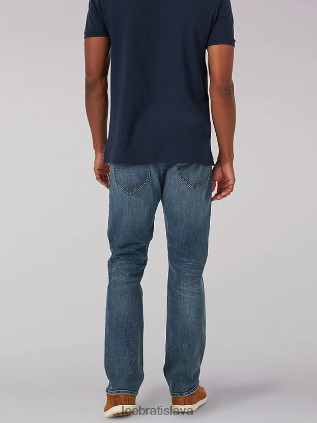 Lee oblečenie HL0J0R610 cenový bojovník muži extrémny pohyb mvp rovného strihu zúžené džínsy