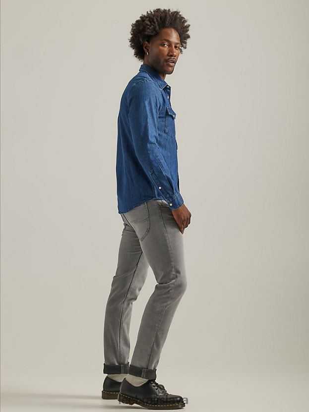 Lee oblečenie HL0J0R614 chodník muži dedičné slim rovné džínsy