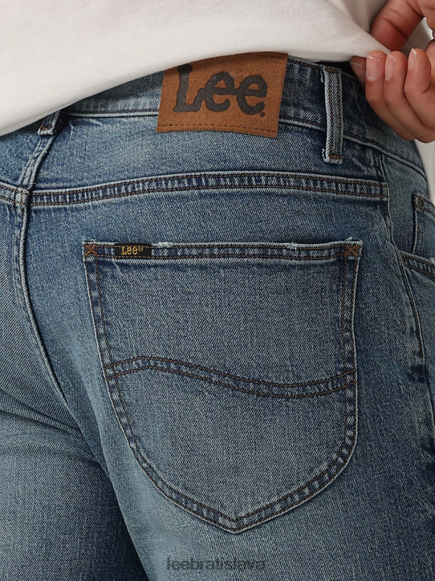 Lee oblečenie HL0J0R616 giovanni muži dedičné slim rovné džínsy