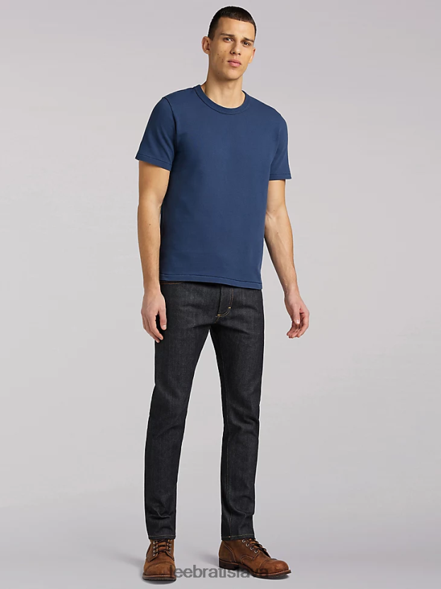 Lee oblečenie HL0J0R618 suché indigo muži 101 rider slim fit džínsy