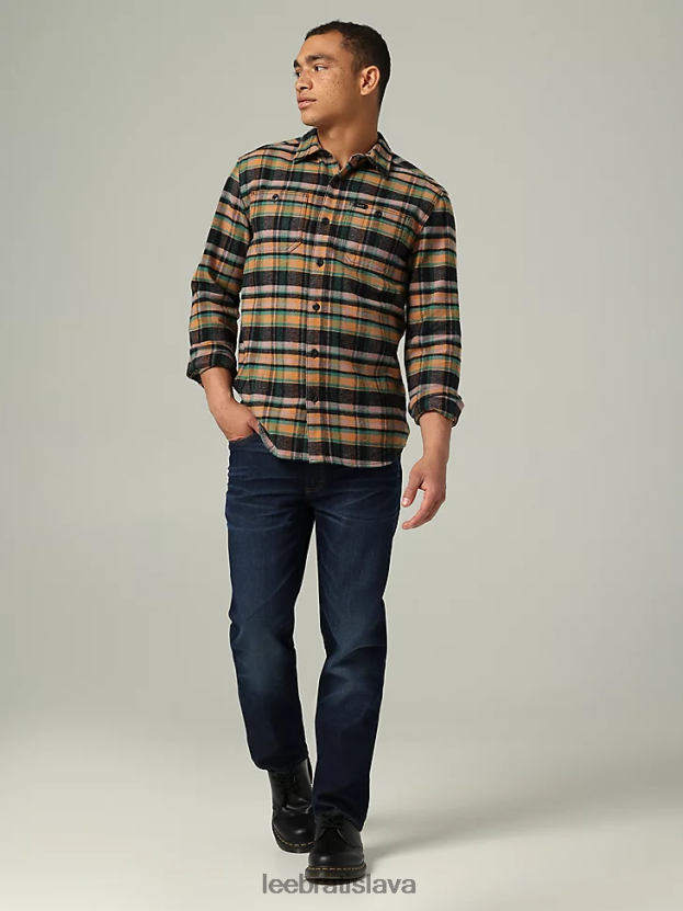 Lee oblečenie HL0J0R620 rímsky muži dedičné pravidelné rovné džínsy