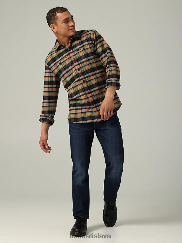 Lee oblečenie HL0J0R620 rímsky muži dedičné pravidelné rovné džínsy