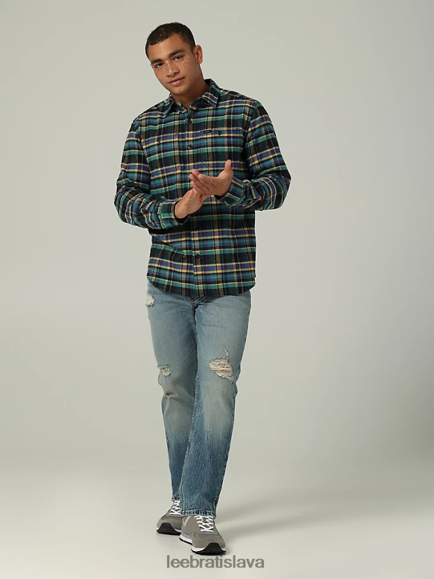 Lee oblečenie HL0J0R622 alexi muži dedičné pravidelné rovné džínsy