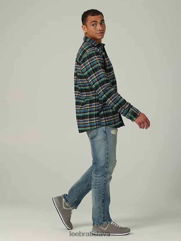 Lee oblečenie HL0J0R622 alexi muži dedičné pravidelné rovné džínsy