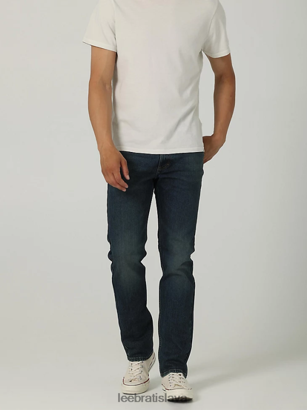 Lee oblečenie HL0J0R624 mikheil muži slim fit rovné nohavice