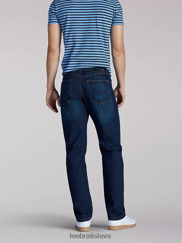 Lee oblečenie HL0J0R628 bowery muži prémiové výberové bežné džínsy s rovnými nohavicami