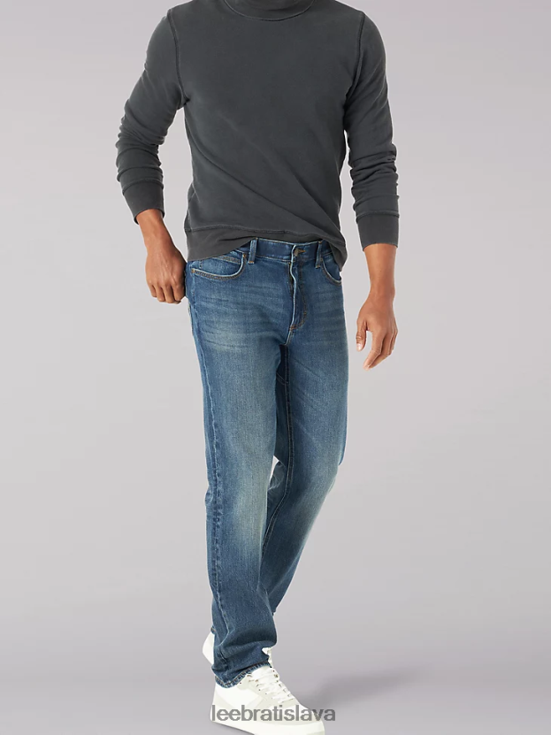 Lee oblečenie HL0J0R630 wallace muži extrémny pohyb 4-way stretch slim rovné džínsy