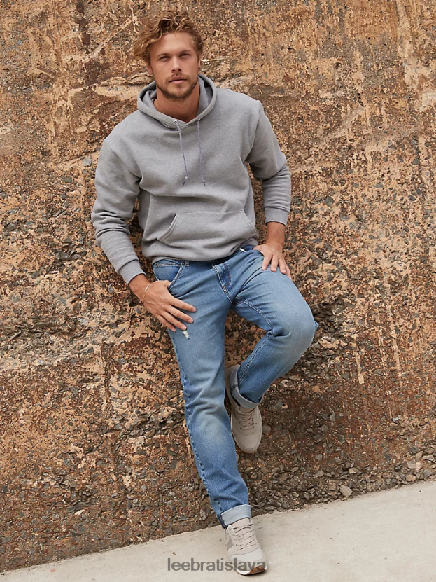 Lee oblečenie HL0J0R631 vysoký kráľ muži extrémny pohyb 4-way stretch slim rovné džínsy