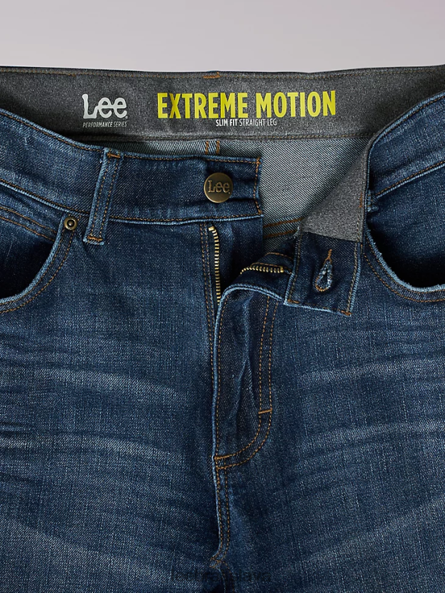 Lee oblečenie HL0J0R632 kráľovská bolesť muži extrémny pohyb 4-way stretch slim rovné džínsy