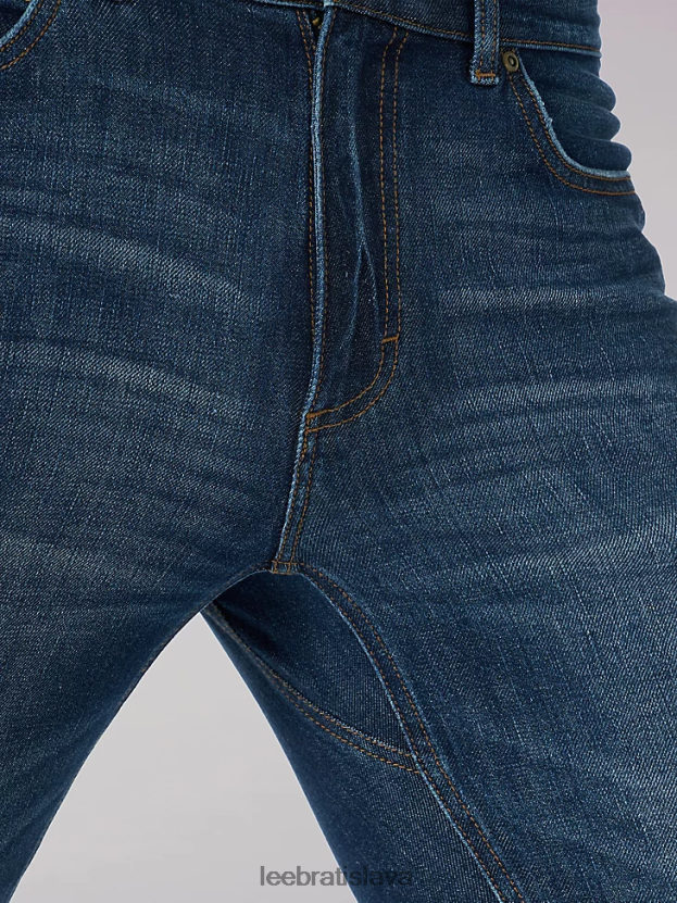 Lee oblečenie HL0J0R632 kráľovská bolesť muži extrémny pohyb 4-way stretch slim rovné džínsy