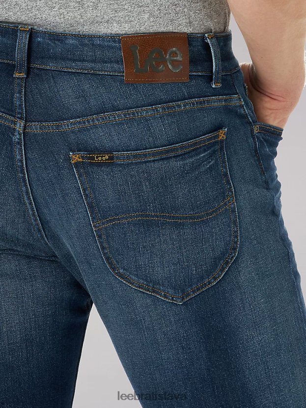 Lee oblečenie HL0J0R637 vedro muži extrémny pohyb 4-way stretch rovné zúžené džínsy