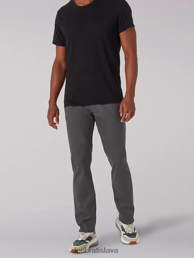 Lee oblečenie HL0J0R639 inžinier muži extrémny pohyb super mäkké keprové džínsy rovného strihu