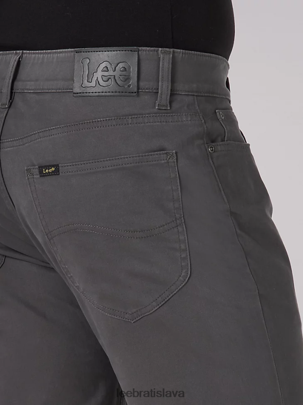 Lee oblečenie HL0J0R639 inžinier muži extrémny pohyb super mäkké keprové džínsy rovného strihu