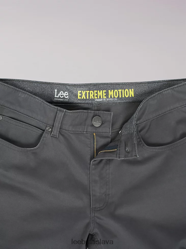 Lee oblečenie HL0J0R639 inžinier muži extrémny pohyb super mäkké keprové džínsy rovného strihu