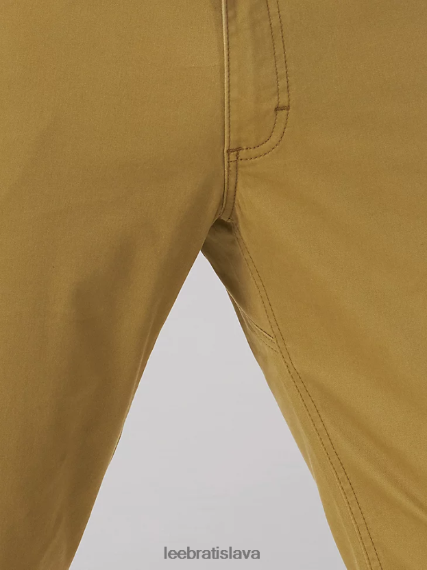 Lee oblečenie HL0J0R641 kočovník muži extrémny pohyb super mäkké keprové džínsy rovného strihu