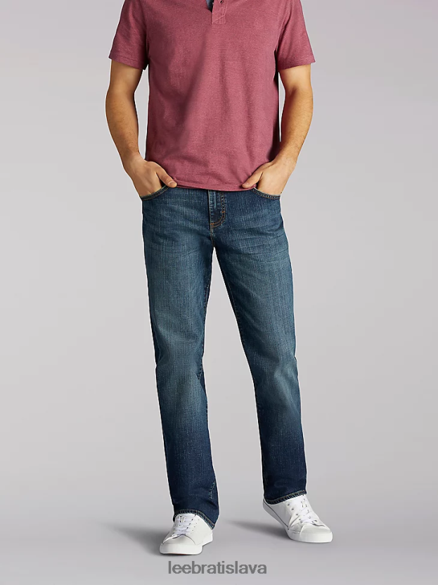 Lee oblečenie HL0J0R645 ikonu muži moderná séria džínsov s rovnými nohavicami