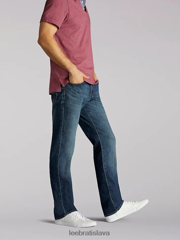 Lee oblečenie HL0J0R645 ikonu muži moderná séria džínsov s rovnými nohavicami