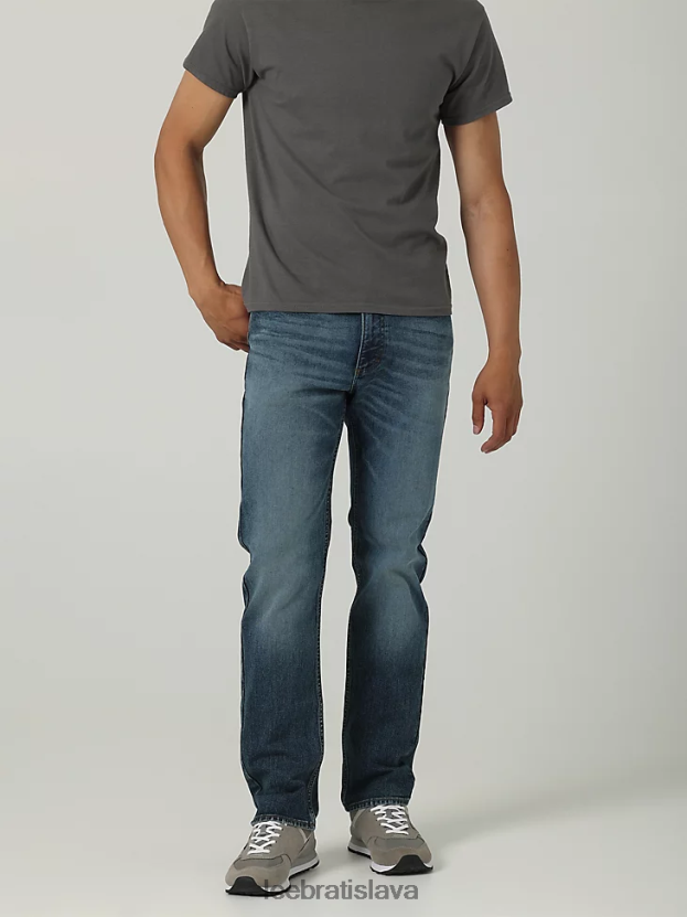 Lee oblečenie HL0J0R652 mikheil muži zúžené džínsy uvoľneného strihu