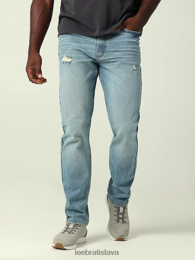 Lee oblečenie HL0J0R653 altaire muži zúžené džínsy uvoľneného strihu