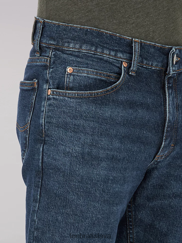 Lee oblečenie HL0J0R676 egejské more muži legendárne obyčajné zúžené džínsy