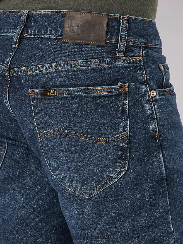Lee oblečenie HL0J0R676 egejské more muži legendárne obyčajné zúžené džínsy