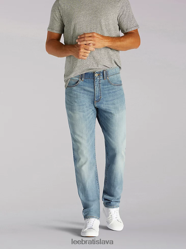 Lee oblečenie HL0J0R678 chlape muži extrémne pohybové športové kužeľové džínsy