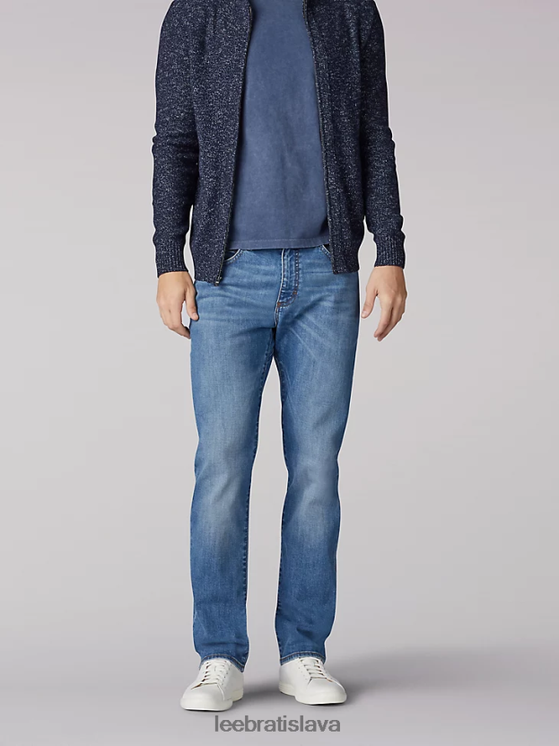 Lee oblečenie HL0J0R680 bradford muži extrémne pohybové športové kužeľové džínsy