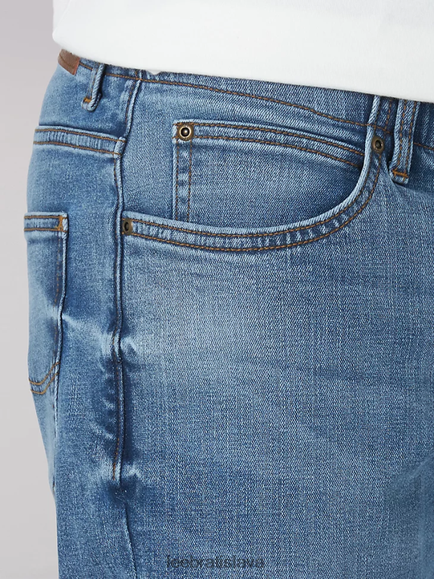 Lee oblečenie HL0J0R684 modrina muži extrémny pohyb atletické zúžené nohavice džínsy