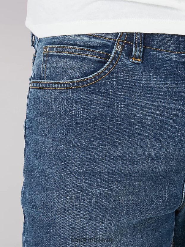 Lee oblečenie HL0J0R685 vytrieť muži extrémny pohyb atletické zúžené nohavice džínsy