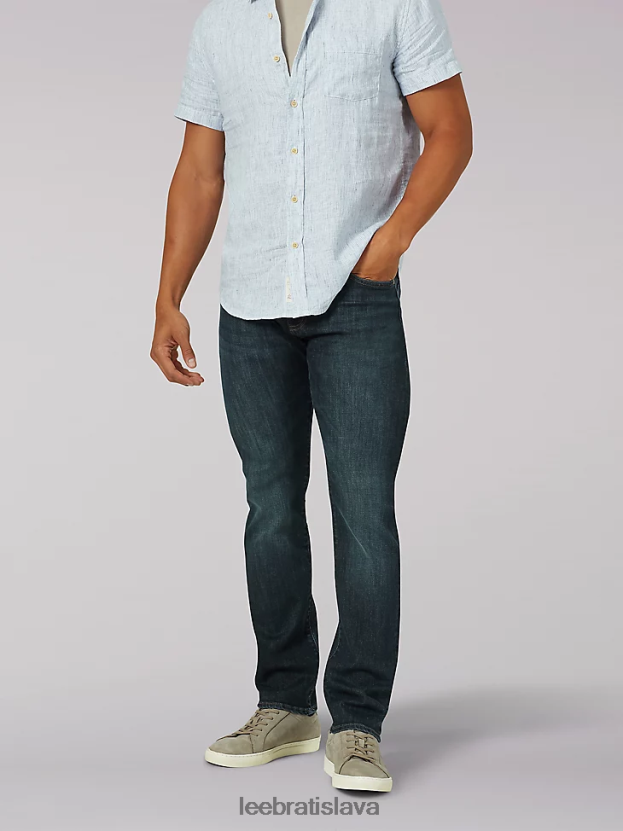 Lee oblečenie HL0J0R696 sebastian muži extreme motion mvp slim fit zúžené džínsy