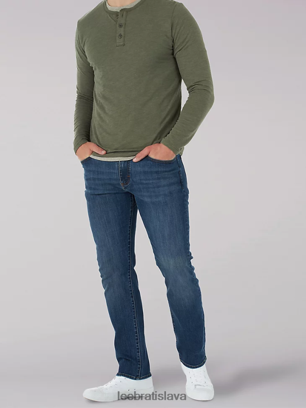 Lee oblečenie HL0J0R697 zmätok muži extreme motion mvp slim fit zúžené džínsy