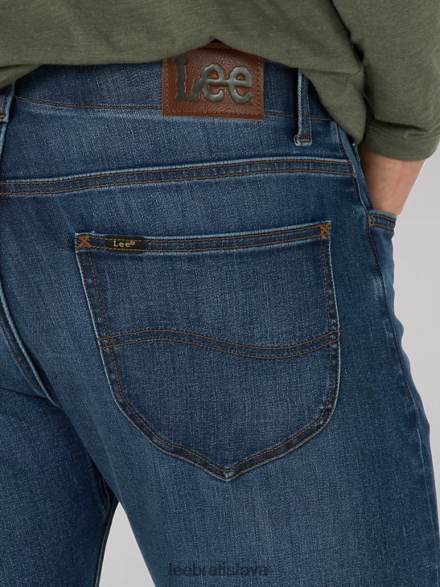 Lee oblečenie HL0J0R697 zmätok muži extreme motion mvp slim fit zúžené džínsy