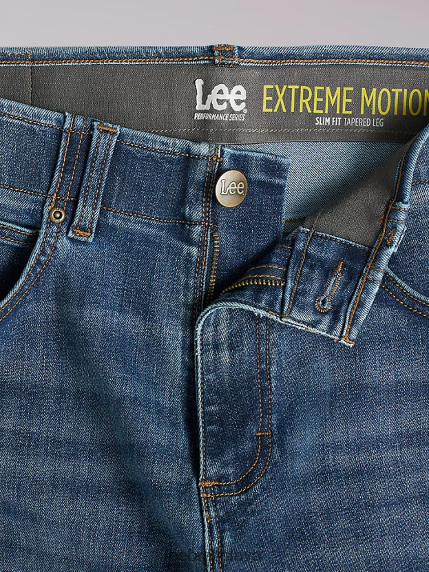 Lee oblečenie HL0J0R697 zmätok muži extreme motion mvp slim fit zúžené džínsy