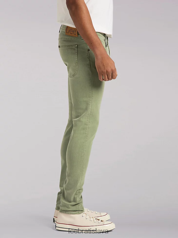 Lee oblečenie HL0J0R701 zelený kameň muži európska kolekcia slim fit luke jean