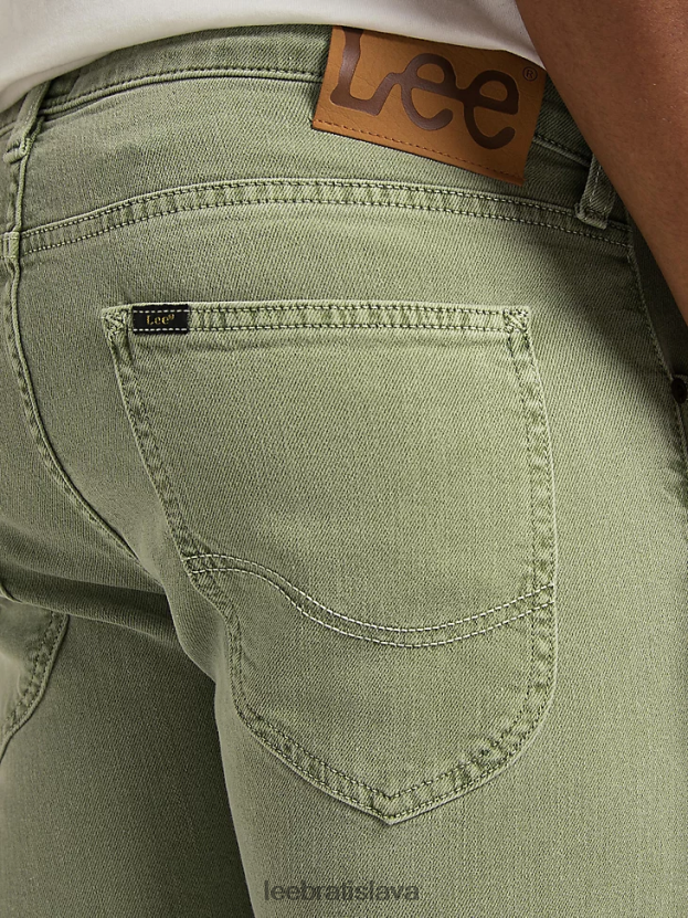 Lee oblečenie HL0J0R701 zelený kameň muži európska kolekcia slim fit luke jean