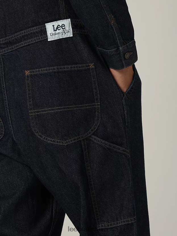 Lee oblečenie HL0J0R1155 tmavé opláchnutie muži dedičská tlačová únia-všetko