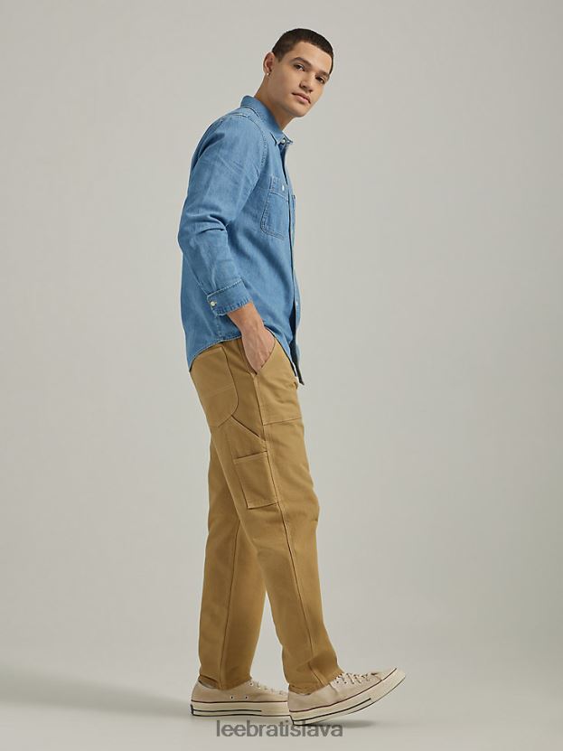 Lee oblečenie HL0J0R794 hlina muži plátené pracovné nohavice