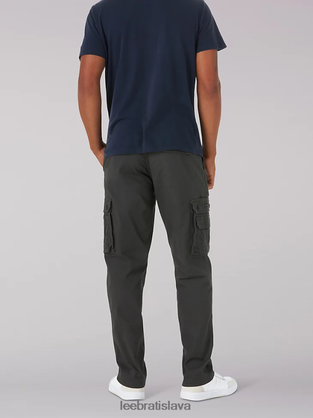 Lee oblečenie HL0J0R796 tieň muži Nákladné keprové nohavice uvoľneného strihu vo wyomingu