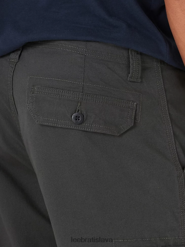 Lee oblečenie HL0J0R796 tieň muži Nákladné keprové nohavice uvoľneného strihu vo wyomingu