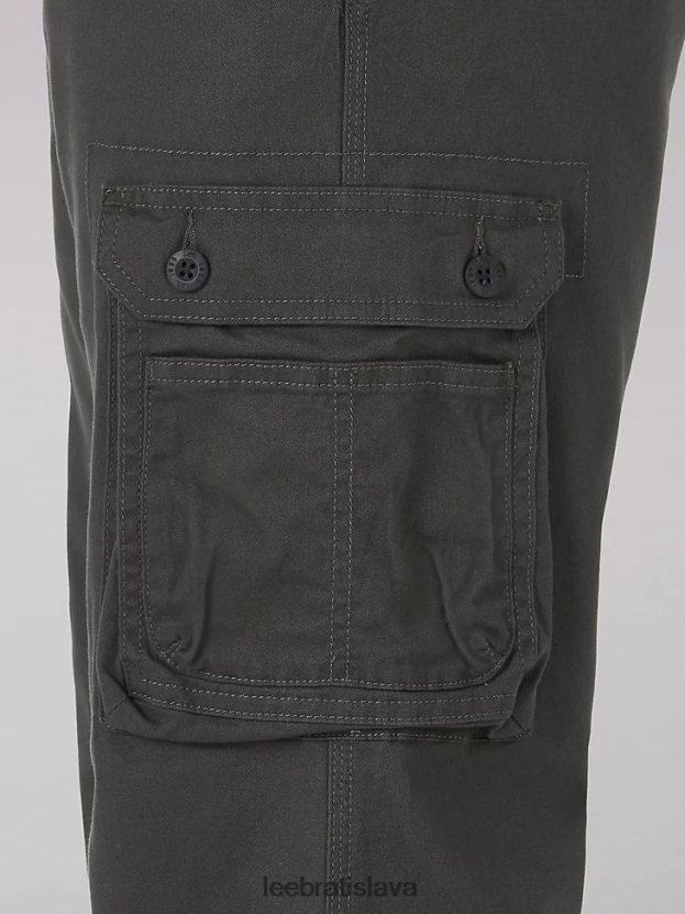 Lee oblečenie HL0J0R796 tieň muži Nákladné keprové nohavice uvoľneného strihu vo wyomingu