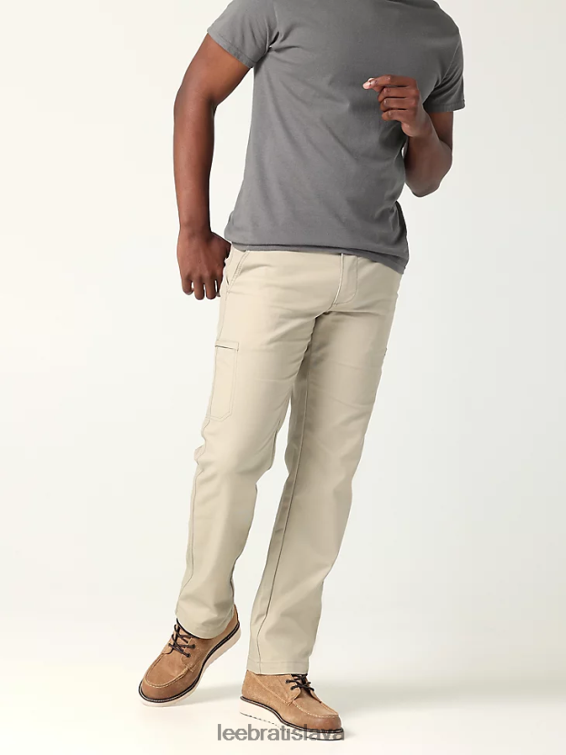 Lee oblečenie HL0J0R801 kansas khaki muži extrémne pohyb mvp lemované vrecko plátno nákladné nohavice