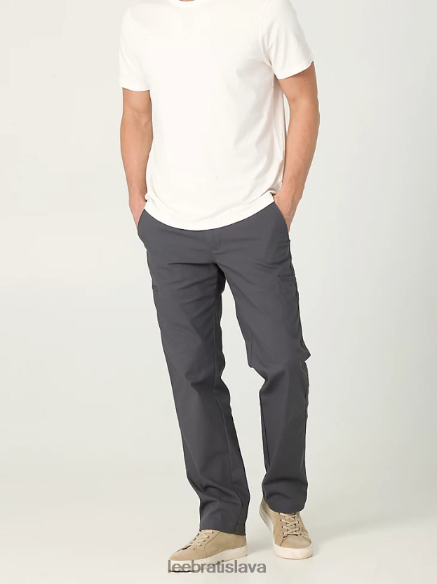 Lee oblečenie HL0J0R803 inžinier muži extrémne pohyb mvp lemované vrecko plátno nákladné nohavice