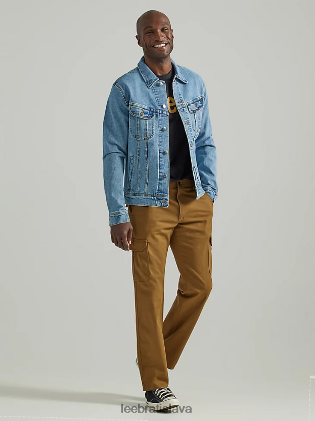 Lee oblečenie HL0J0R808 tumbleweed muži extrémne pohybové keprové nohavice